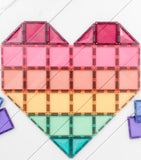 Connetix Pastel Tiles creative play set 120 pieces - British product