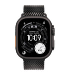 Apple smartwatch Black with Titanium Milanese Loop 49mm Small - British product