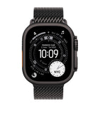 Apple smartwatch Black with Titanium Milanese Loop 49mm Small - British product