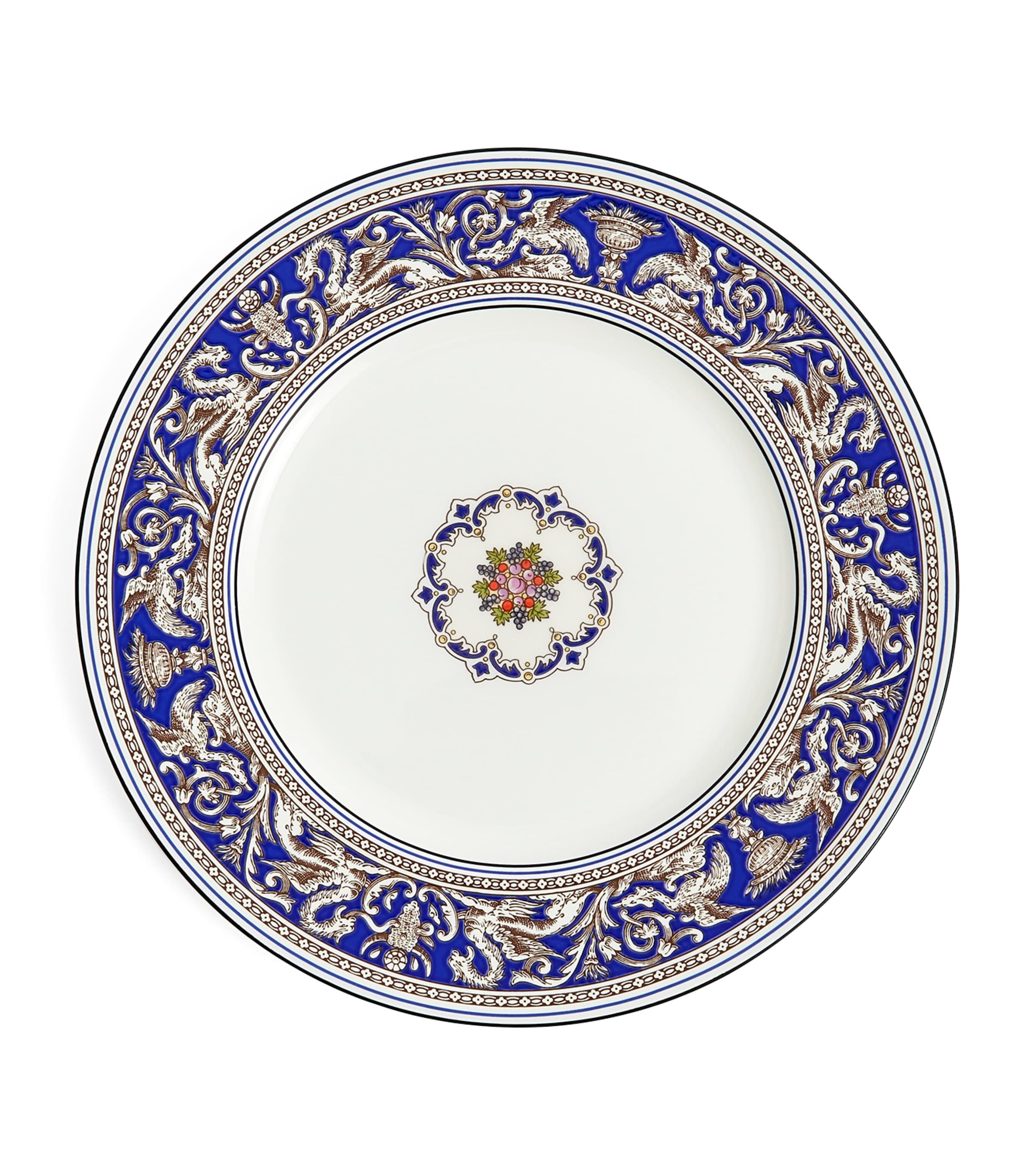 Wedgwood fine bone china dinner plate with marine pattern 27.5cm (British brand)