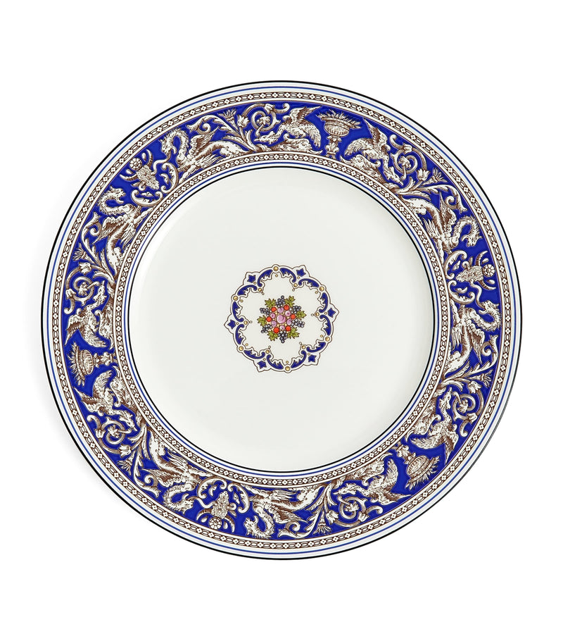Wedgwood fine bone china dinner plate with marine pattern 27.5cm (British brand)