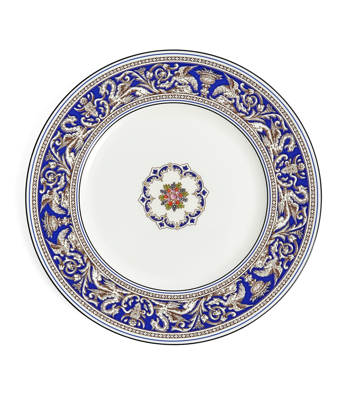 Wedgwood fine bone china dinner plate with marine pattern 27.5cm (British brand)