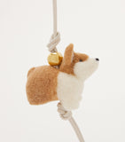 LOEWE Felt Corgi Charm keychain, UK version