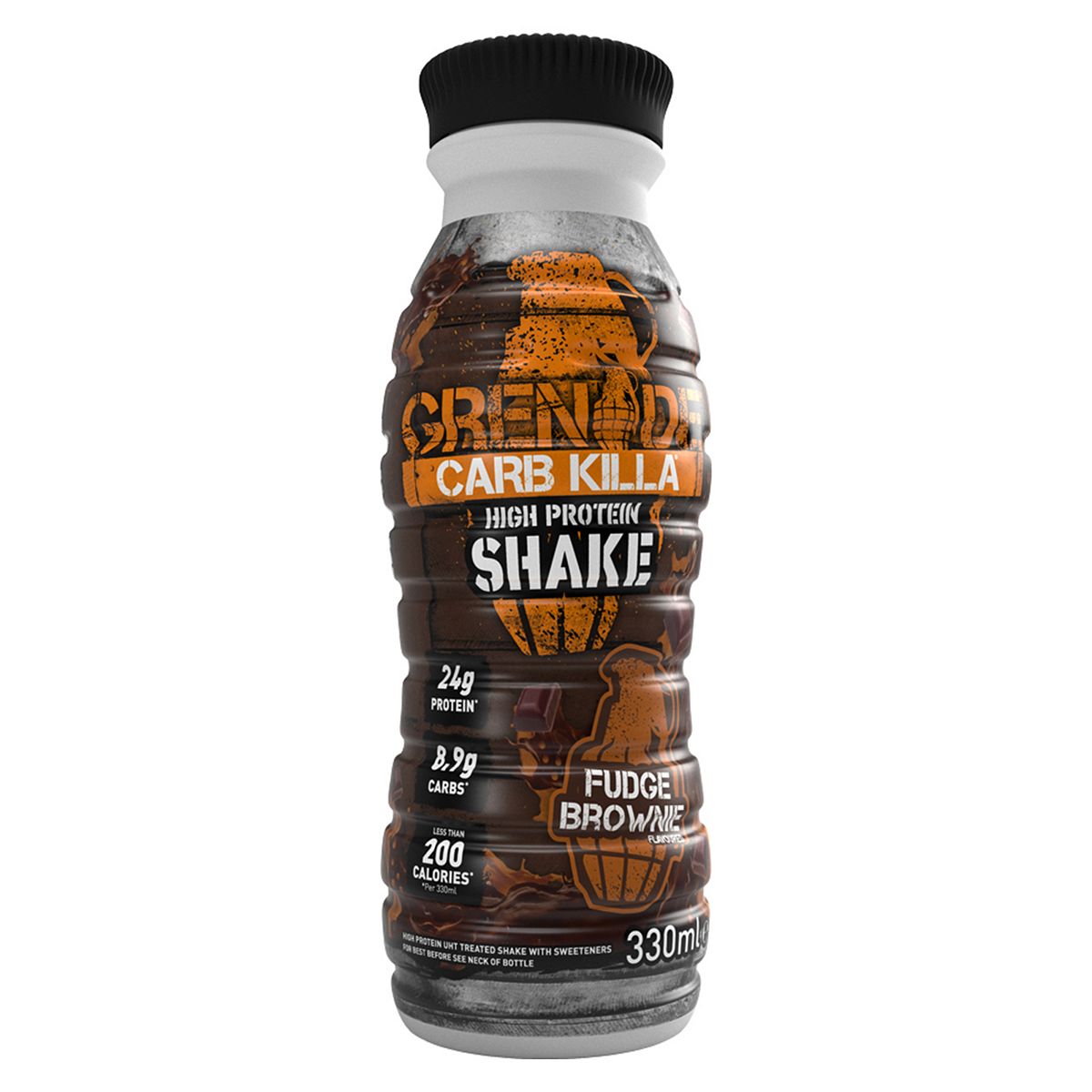 Grenade Carb Killa High Protein Shake Fudge Brownie - 330ml GOODS Boots   