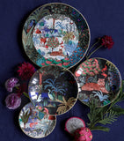 Gien Jardin du Palais cake platter 30.5cm, UK version