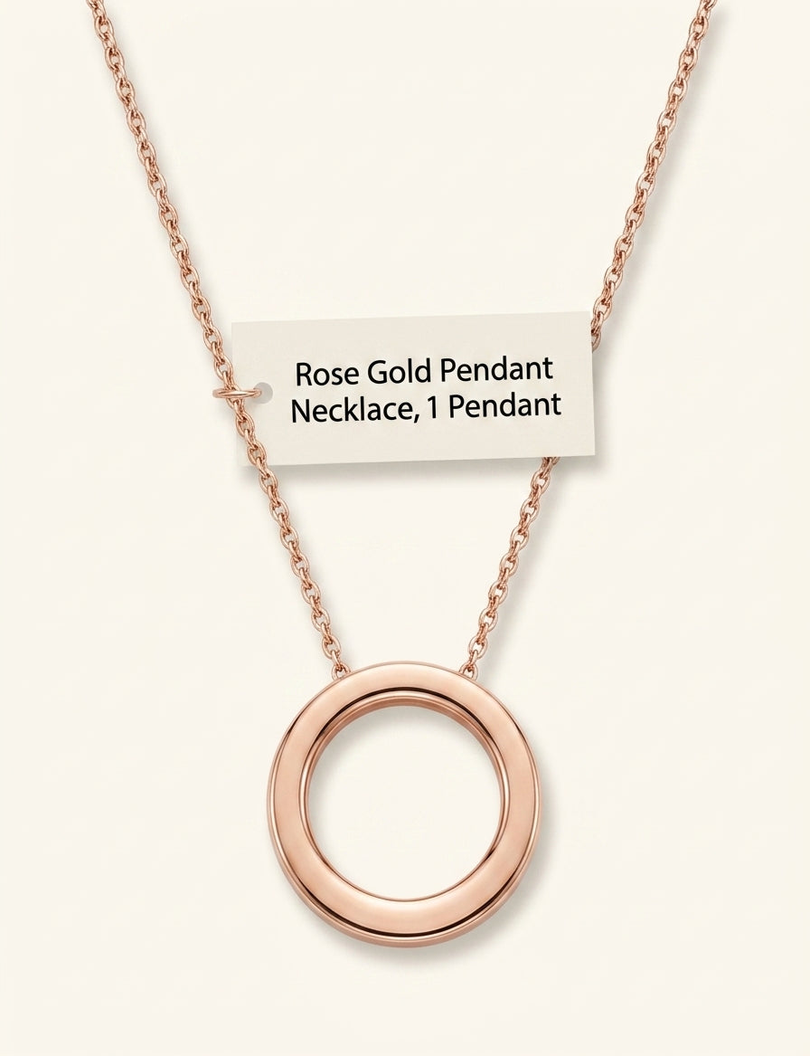 Cartier LOVE necklace 18ct rose gold 0.07ct diamonds (British brand)