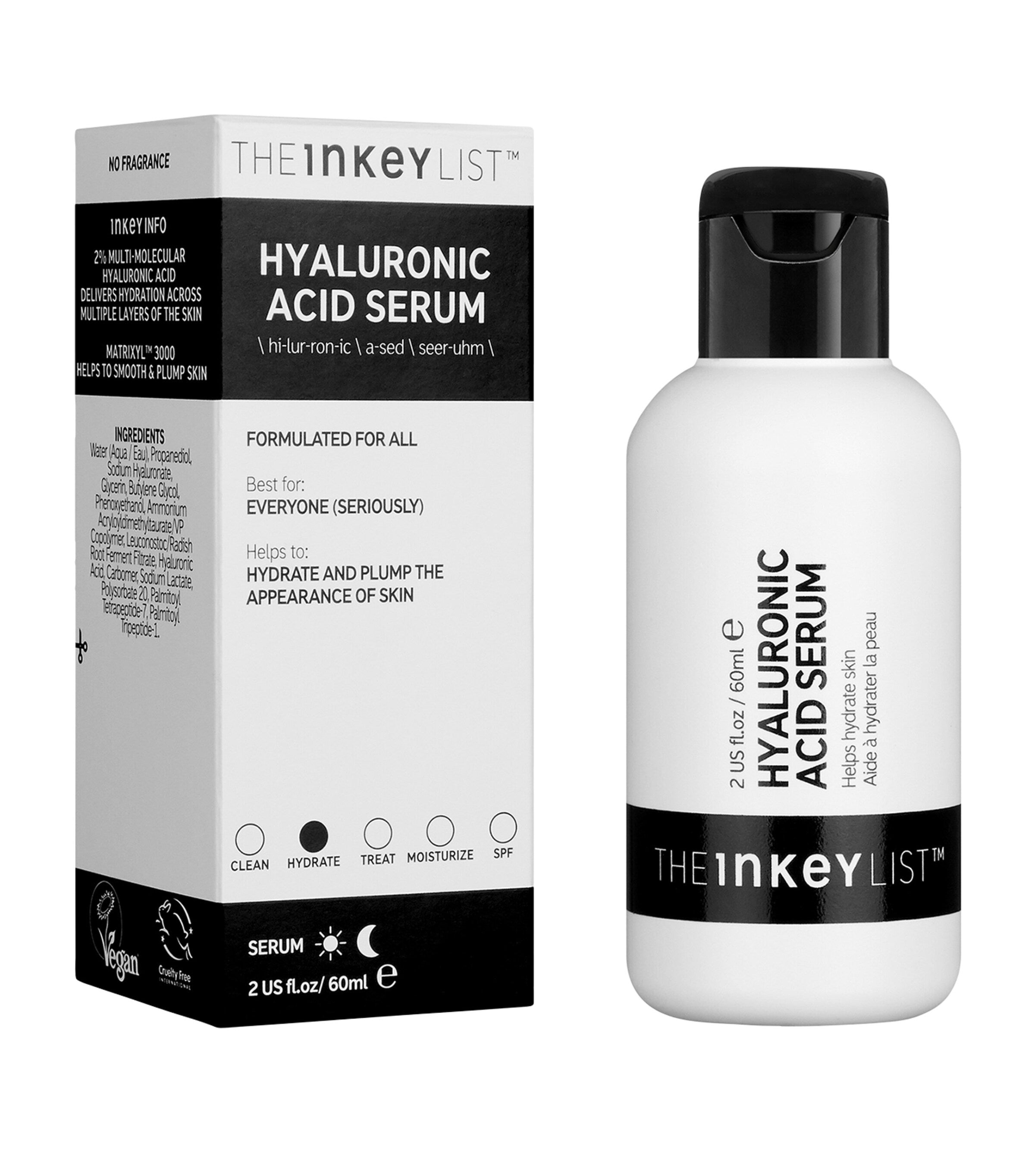 THE INKEY LIST hyaluronic acid serum 60ml (British brand)