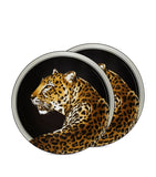 Dolce&Gabbana leopard print soup plates set of two, 20cm - British product