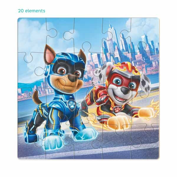 DODO Paw Patrol puzzle Chase and Marshall 20 pieces (British brand)