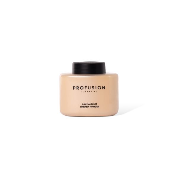 Profusion Cosmetics banana setting powder - British product