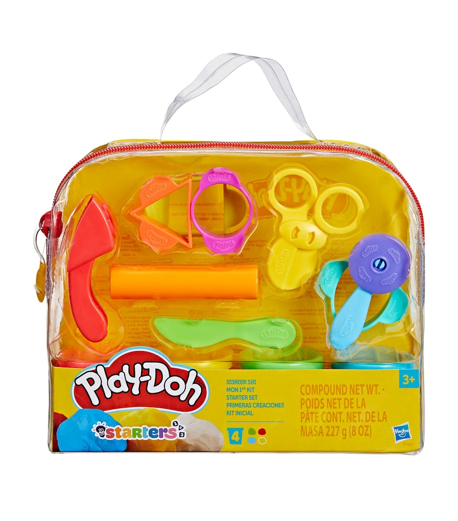 Play-Doh Starter-Set Modelliermasse mit 4 Dosen, UK-Version