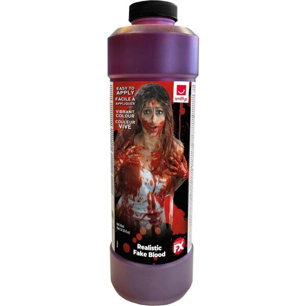 Smiffys blood bottle 1000ml (British brand)
