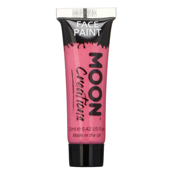 Moon Creations water based face paint bright pink, imported from the UK