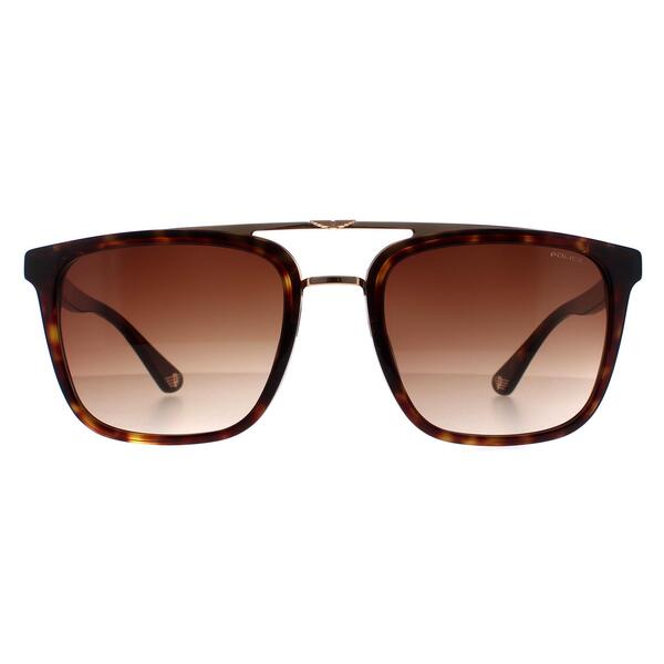 Police SPLB41 Origins brown gradient sunglasses, UK version