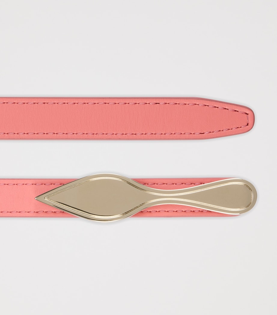Christian Louboutin Bettina reversible belt calfskin, UK version