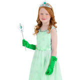 Smiffys green princess kit with wand tiara and gloves, UK version