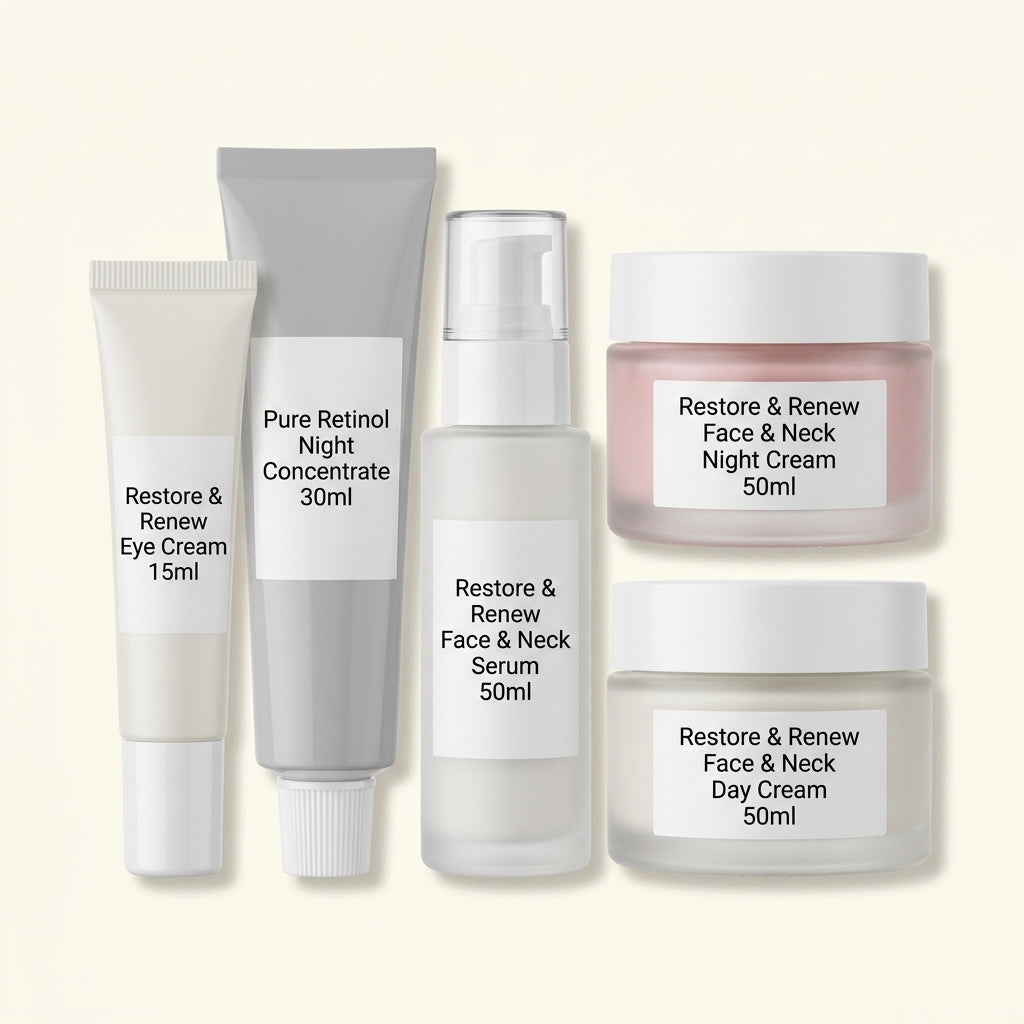 No7 Complete Retinol Regime skincare set, UK version