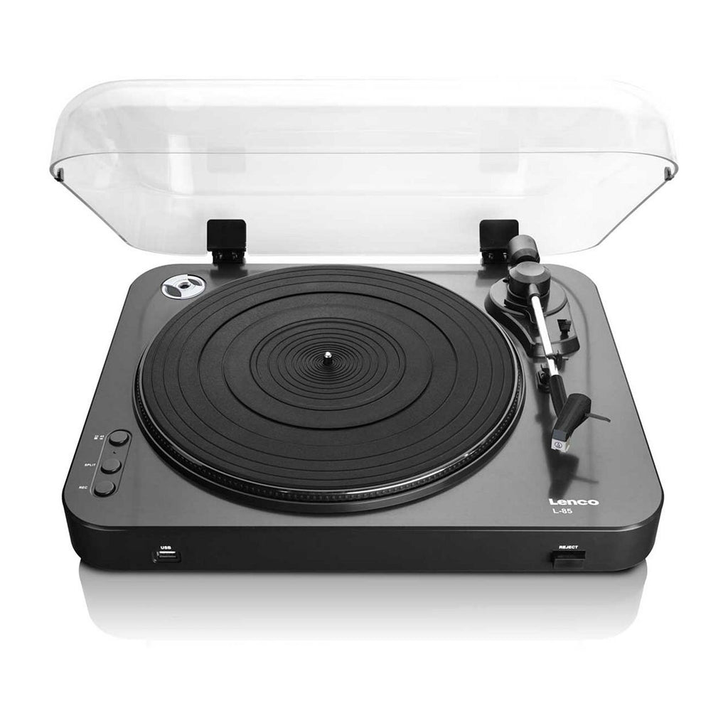 Lenco L-85 Black USB Turntable With Direct Recording