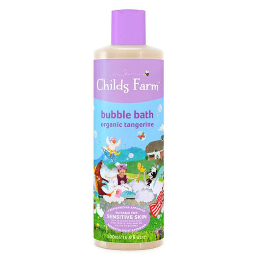 Childs Farm Bubble Bath Organic Tangerine 500ml Baby Accessories & Cleaning Boots   