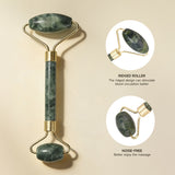 Livingandhome gua sha jade roller set facial massage, imported from the UK