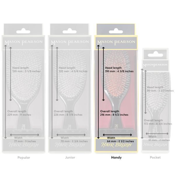 Mason Pearson Handy Bristle & Nylon hairbrush - British product
