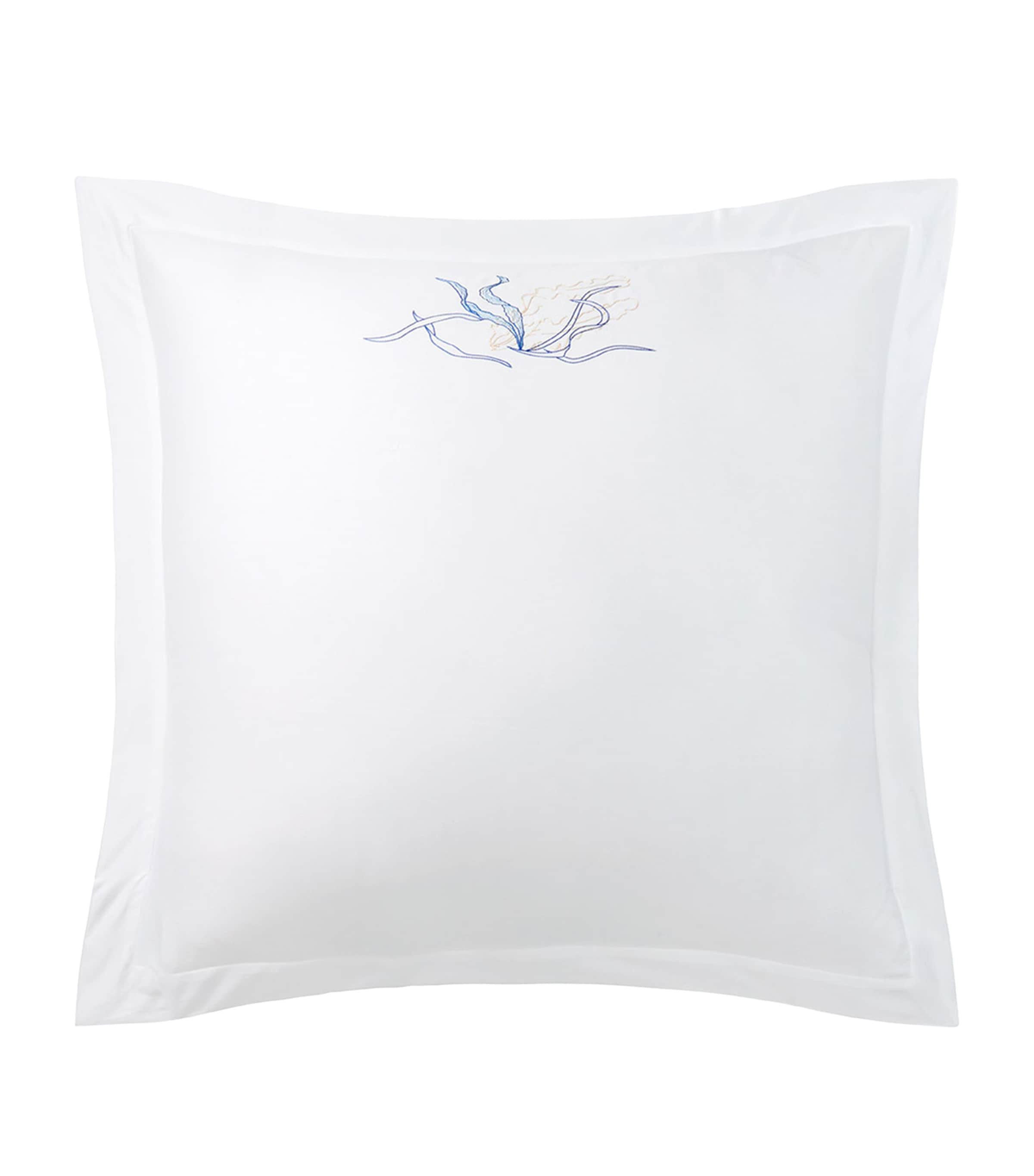 Yves Delorme Nautilus Square Oxford Pillowcase 65cm x 65cm (British brand)