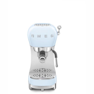 Superdrug Smeg ECF02 Espresso Coffee Machine in Pale Blue- Buy online at McGrocer