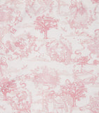 Harrods Cotton Embroidered Toile de Jouy tablecloth 160cm x 240cm, UK version
