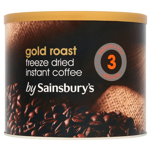 Sainsbury's Gold Roast Instant Coffee 500g All coffee Sainsburys   
