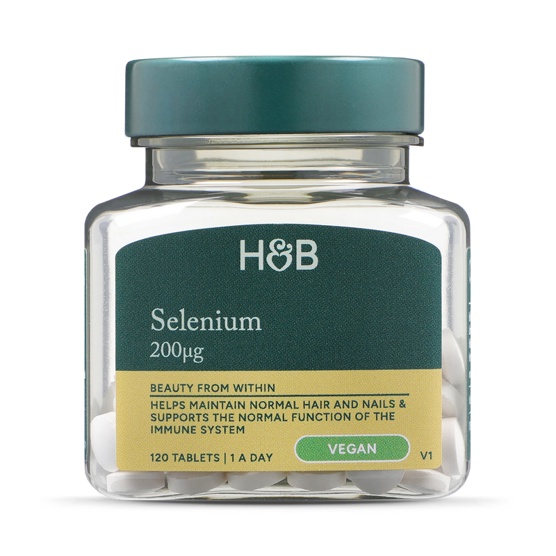Holland & Barrett Selenium 200ug 120 Tablets, UK version