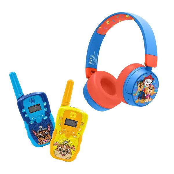 OTL Paw Patrol headphone and walkie talkie set - British product