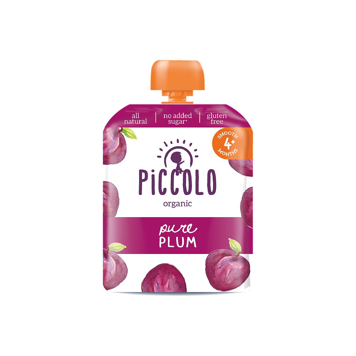 Piccolo Fruit Pouch Plum Stage 1 - 70g      GOODS Boots   