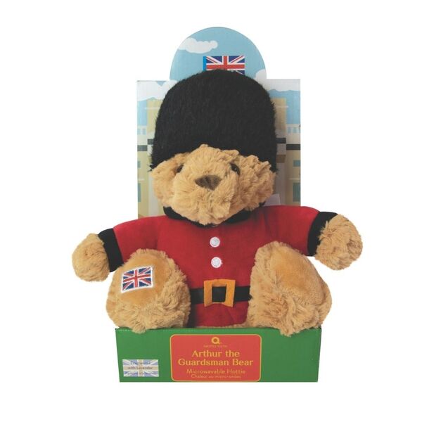 Aroma Home Arthur the Guardsman Bear Hottie (British brand)
