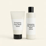 No7 Men energising face wash and hair & bodywash bundle (British brand)