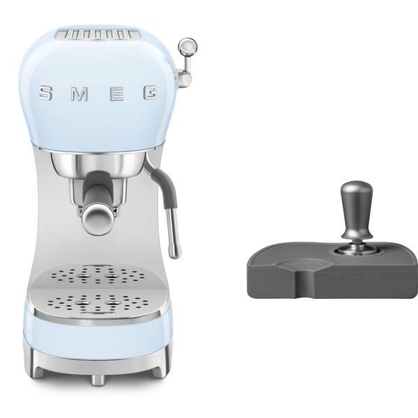 ماكينة الإسبريسو Smeg ECF02 أزرق فاتح (علامة تجارية بريطانية)