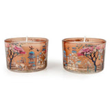 Candlelight Silk Road Jhangye votive candle duo, UK version
