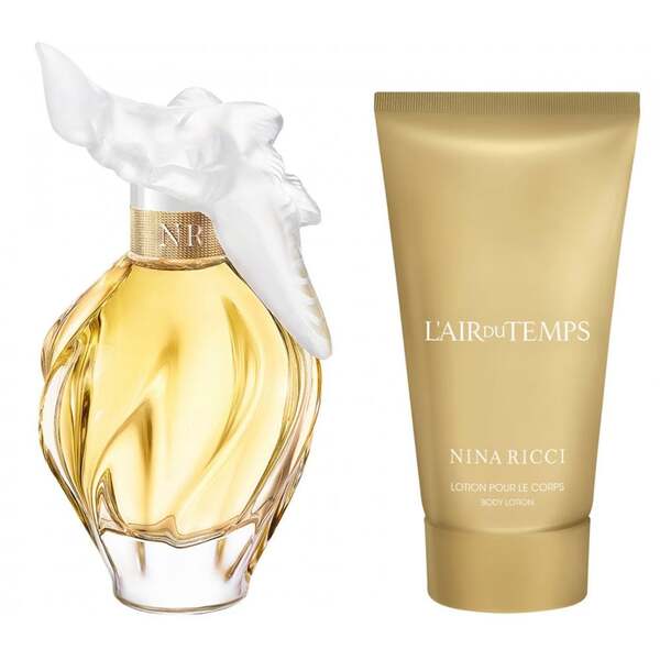 Nina Ricci L'air Du Temps EDT gift set 100ml (British brand)