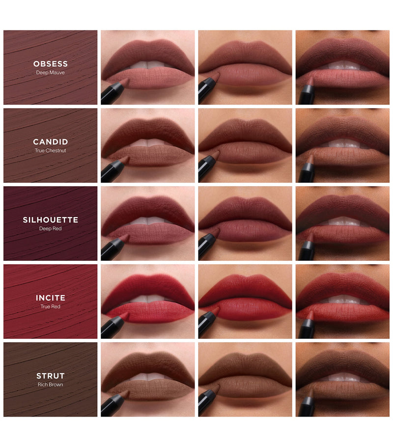 Hourglass Shape and Sculpt lip liner, UK version