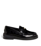 Maje leather penny loafers, imported from the UK