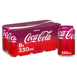 Coca-Cola Cherry 8x330ml GOODS Sainsburys   