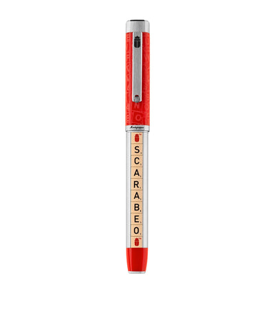 Harrods Montegrappa Scarabeo Yellow-Gold Trim Fountain Pen- Buy online at McGrocer