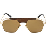 Belstaff brown sunglasses titanium frame 57mm - British product