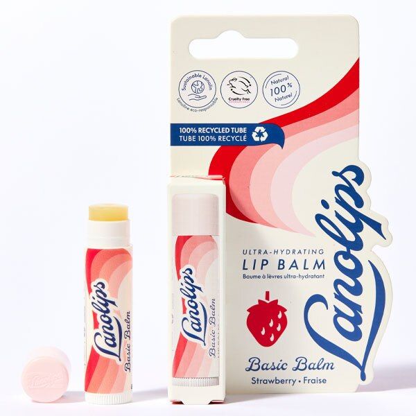 Lanolips Basic Balm Strawberry GOODS Superdrug   