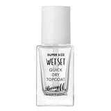 Barry M Wet Set Quick Dry Topcoat Super Size - British product