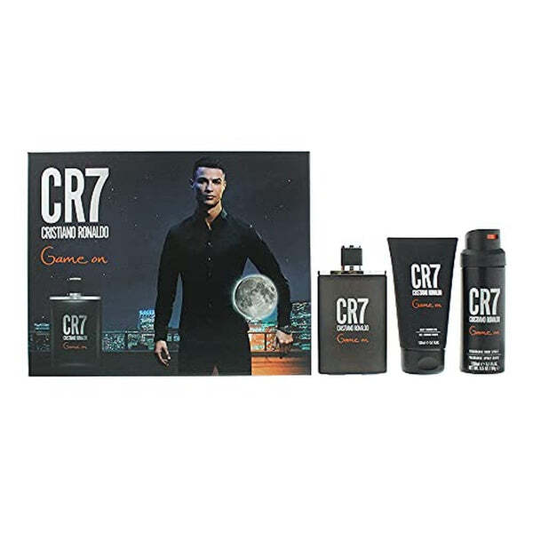 Cristiano Ronaldo CR7 Game On 100ml EDT spray gift set - British product
