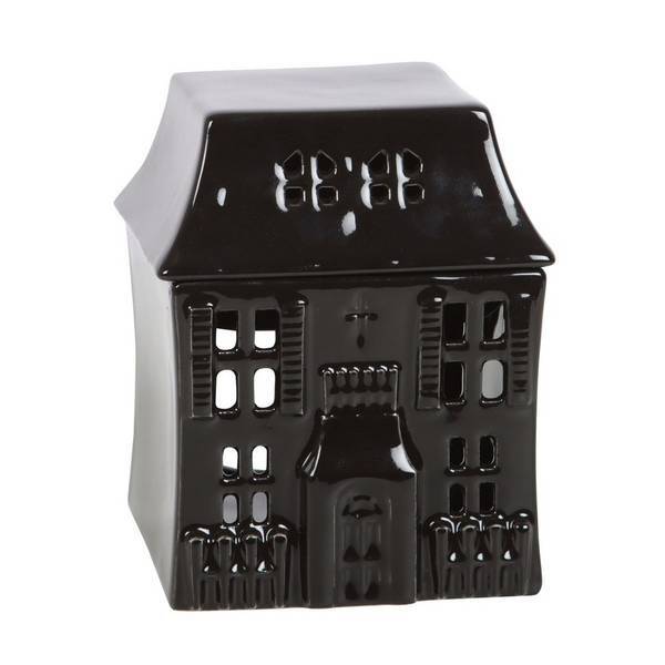 Something Different Haunted House ceramic oil burner 8.5x10cm (British brand)