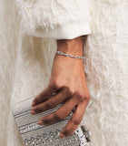 SHAY white gold diamond pavé link bracelet, imported from the UK
