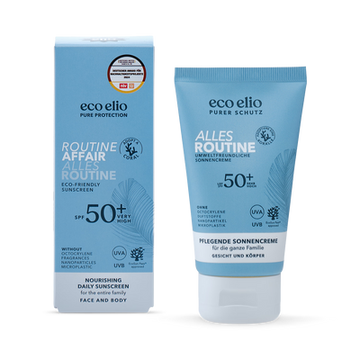 Holland & Barrett eco elio Routine Affair Daily Sunscreen SPF 50+- Buy online at McGrocer