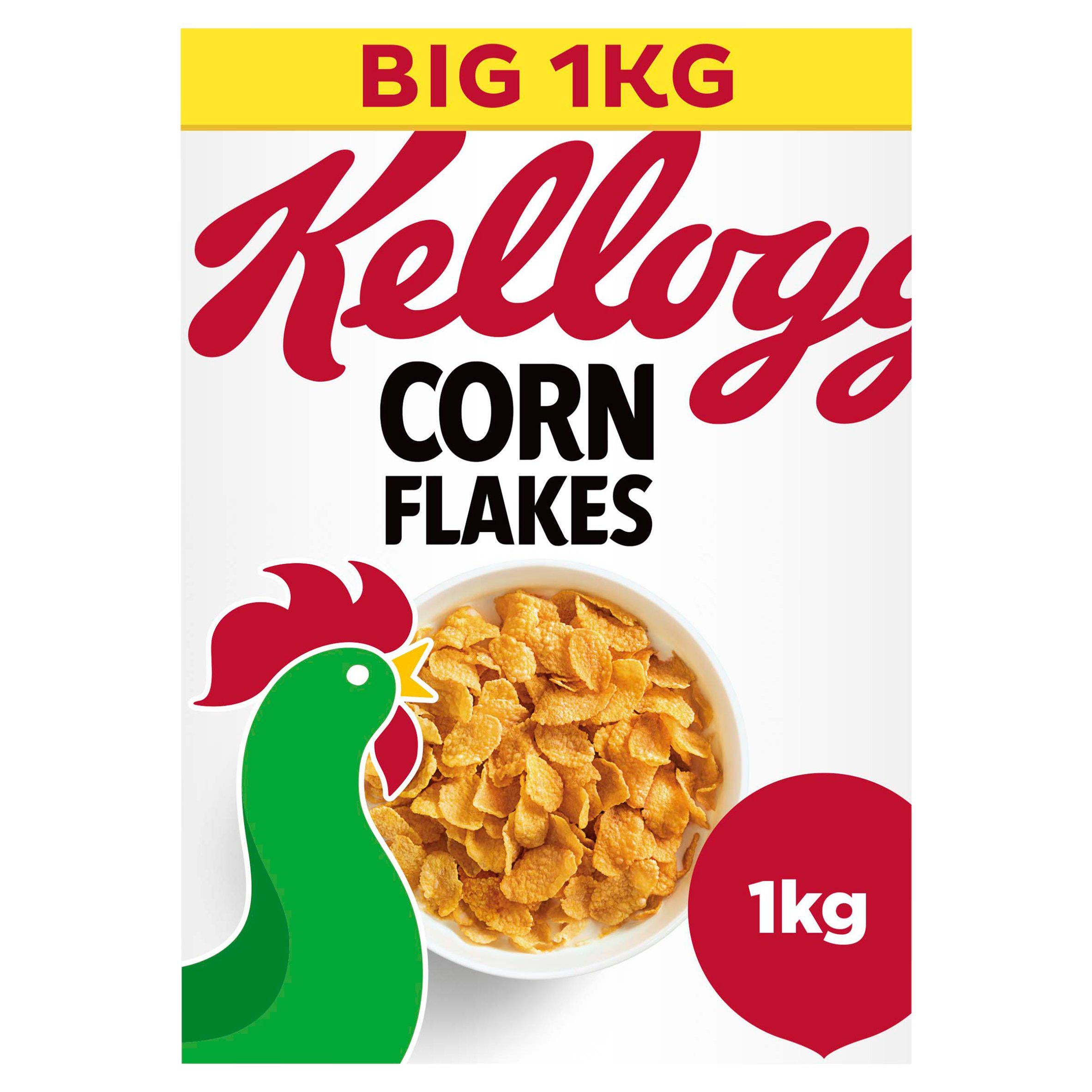 Kellogg's Corn Flakes Breakfast Cereal 1kg cereals Sainsburys   