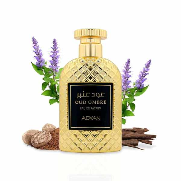 Adyan Oud Ombre EDP unisex perfume 100ml - British product